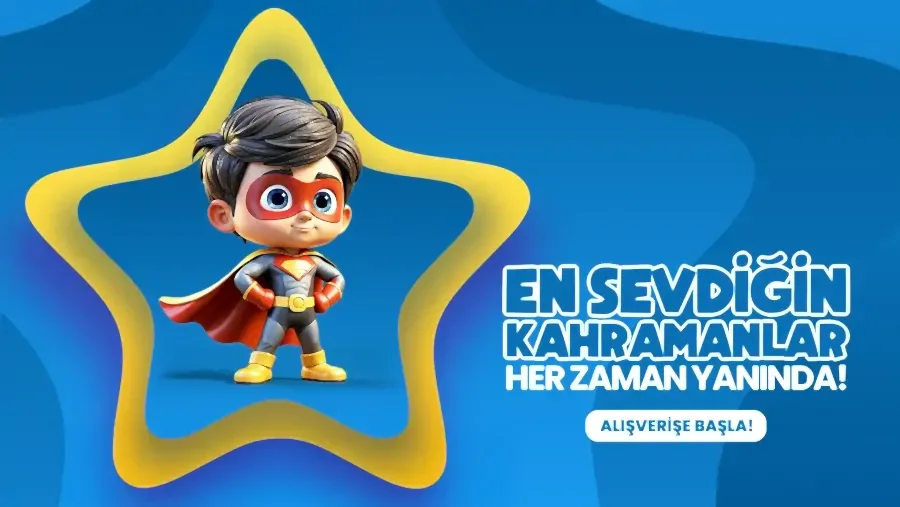 sevdiğin süper kahramanlar seninle