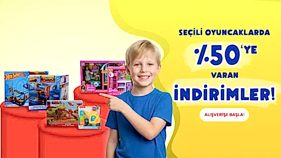 seçili ürünlerde indirim